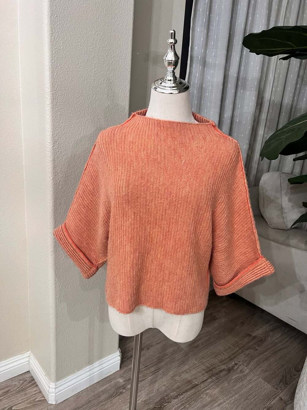 Anthropologie MOTH Anthropologie Women's Cropped Knit Sweater Size S